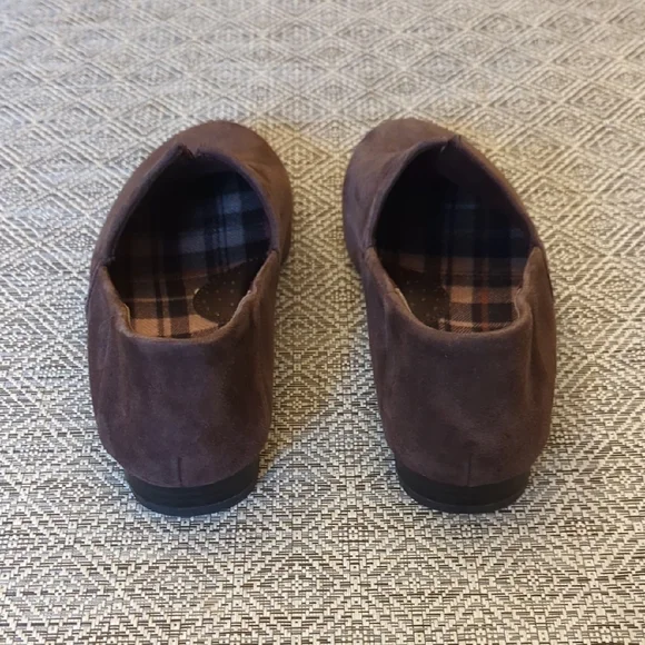 Boc BORN Concept Women's Brown Suede Slip On Mocs Loafer Shoes, Sz 7 - Picture 4 of 9